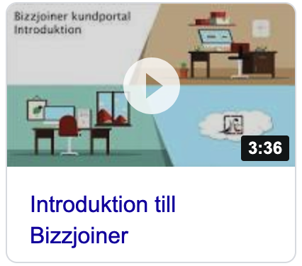 Bizzjoiner Introduktionsfilm