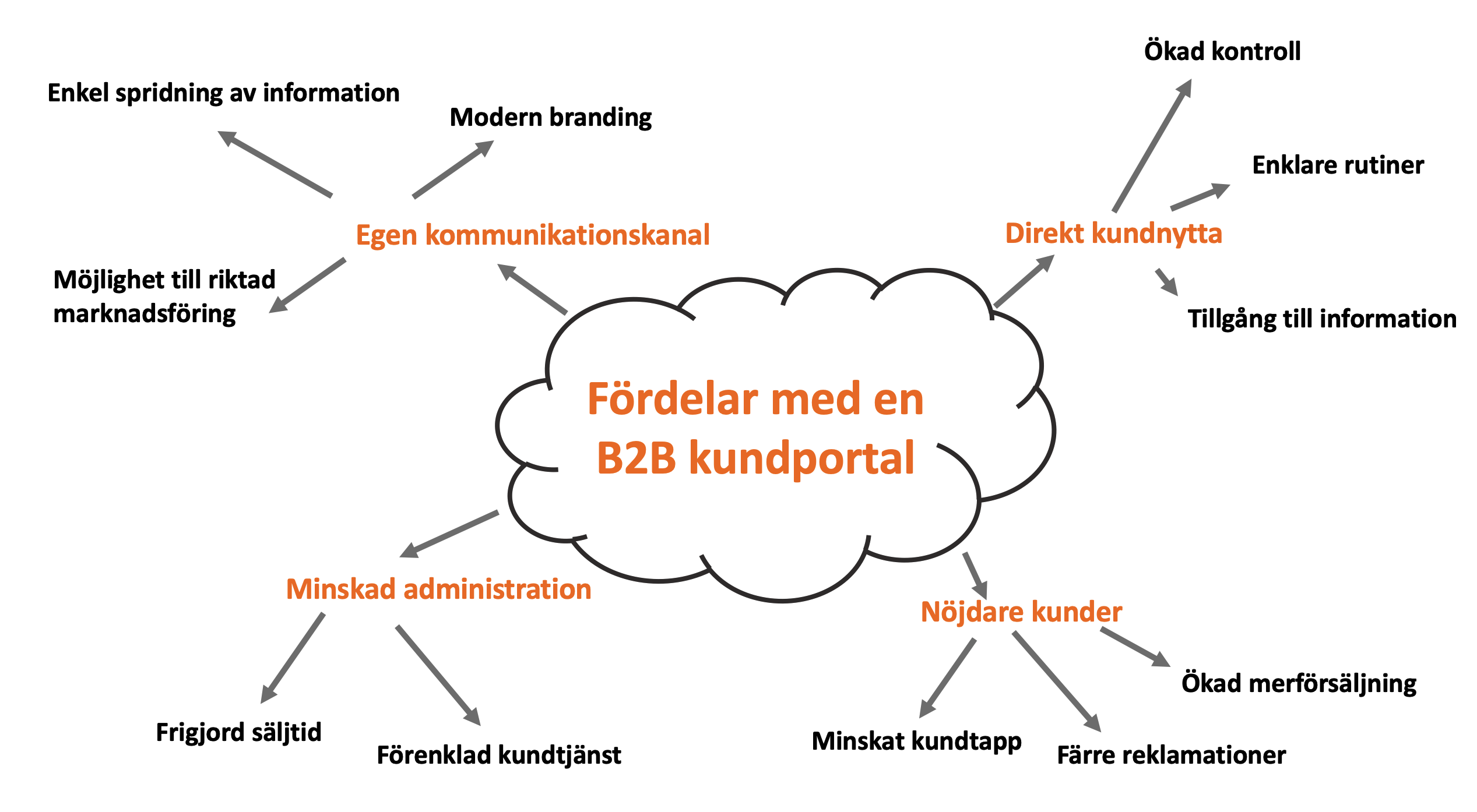 Fördelar med en B2B kundportal